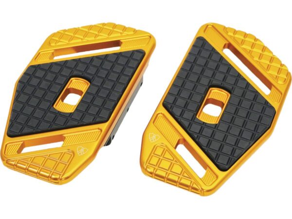 Speedliner Passenger Floorboards Gold Anodized