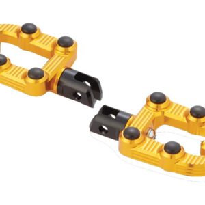 Ness-MX Footpegs (No Mounts included) Gold Anodized