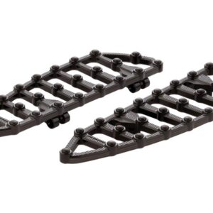 MX Driver Floorboards Black Anodized