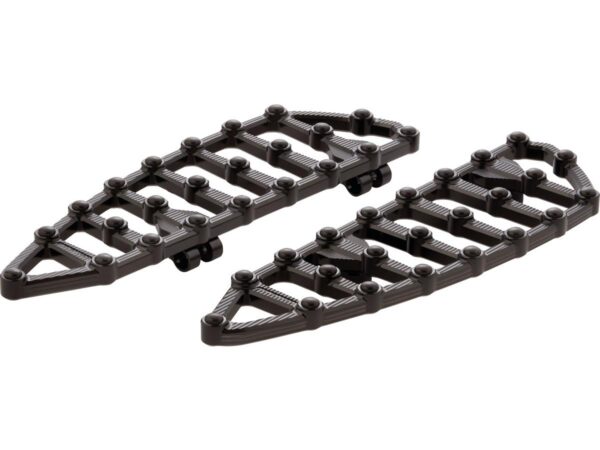 MX Driver Floorboards Black Anodized