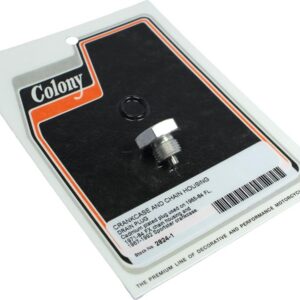 Chain Housing Drain Plug Zinc Plated 1/2"-20 UNF