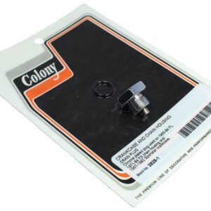 Chain Housing Drain Plug Chrome 1/2"-20 UNF