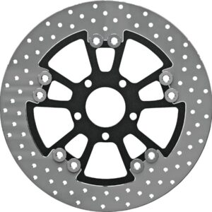 Round 300 mm Floated Brake Disc Vegas Polished Front Rear