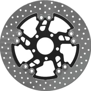 Round 300 mm Floated Brake Disc Big Speed Black Front Rear