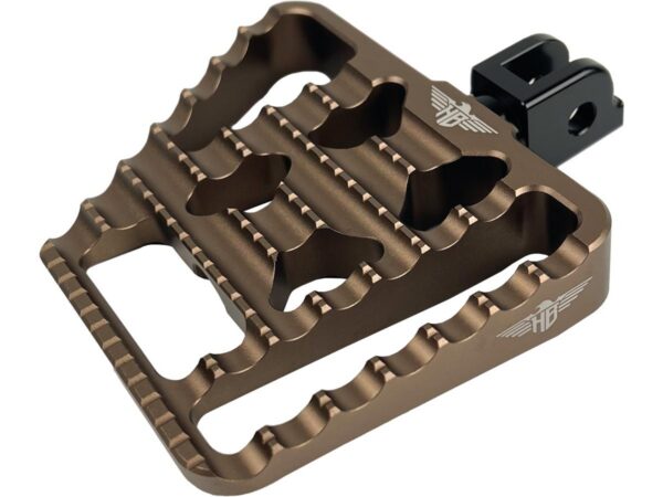 V1 Performance Passenger Mini Floorboards Bronze Anodized — изображение 3