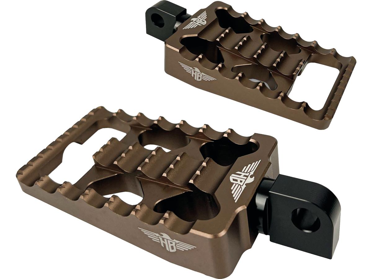 MX V1 Passenger Pegs Bronze Anodized