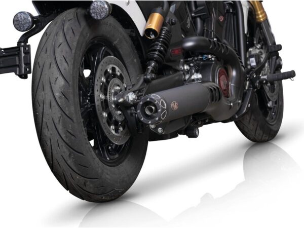 Single Slip-On Muffler Set Chrome Rebel End Cap, Euro 5+ Chrome — изображение 2