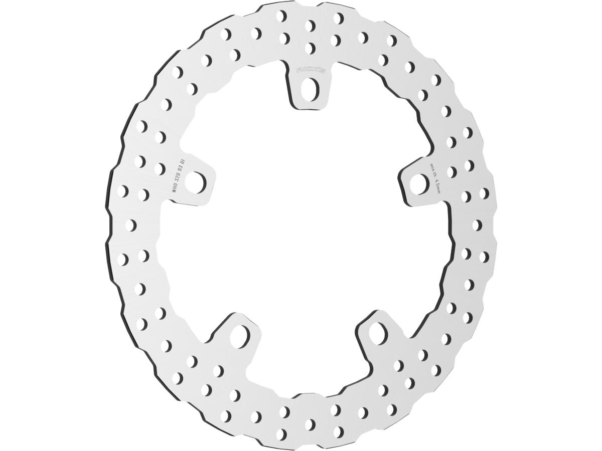 Front Touring Wave Design Brake Disc Stainless Steel 14" Front