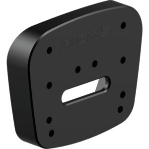 Center Mount Licence Plate Mounting Adapter for Softail M8 Matte Black Powder Coated