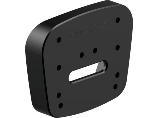 Center Mount Licence Plate Mounting Adapter for Softail M8 Matte Black Powder Coated