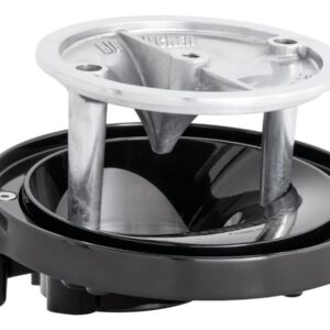 Big Sucker Stage 1 Air Cleaner Backplate without oil reservoir, Accepts all Ness Stage 1 Custom Air Filter Covers Black