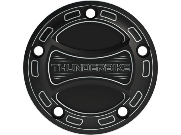 Torque 2.0 Point Cover With Thunderbike Logo, 5-hole Bi-Color Anodized