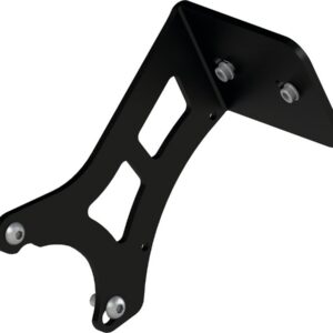 Medium Pro Side Mount License Plate Bracket Black