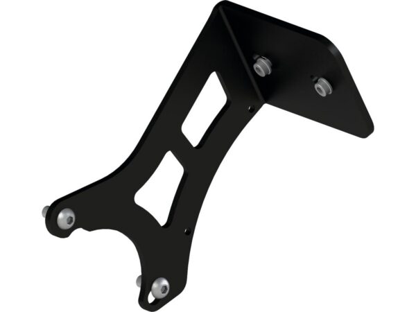Medium Pro Side Mount License Plate Bracket Black