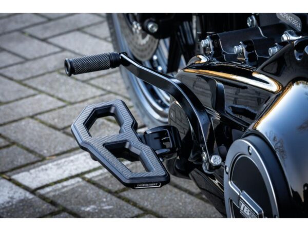 Mini Floorboard Footpeg Set Black Satin — изображение 3