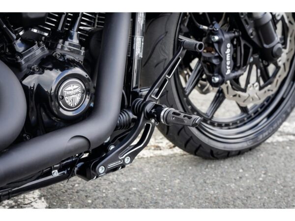 SP-S Short Shift- and Brake Peg Thunderbike Forward Control Systems Bi-Color Satin Pair — изображение 2
