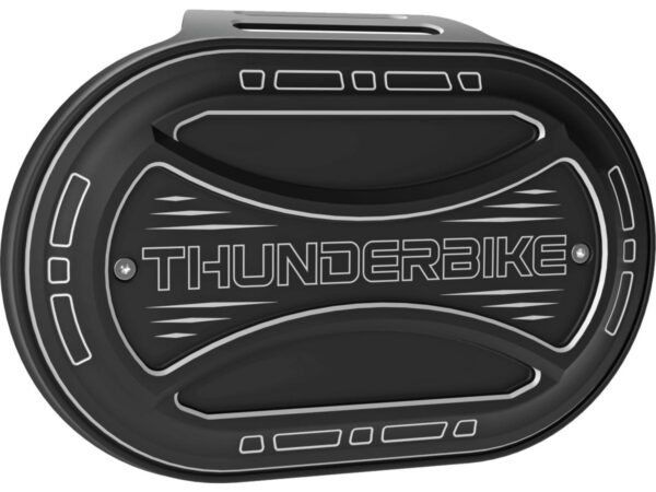 Torque 2.0 Oval Airbox Air Cleaner Cover Bi-Color Anodized