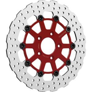 El Diabolo (Steve) Design Floating Brake Disc Red Inner Carrier 11,5" Front