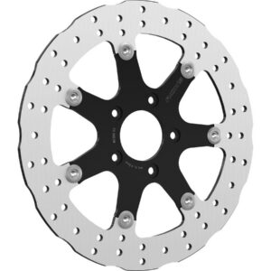 Seven Sins Wave Design Floating Brake Disc Black Inner Carrier 11,5" Front