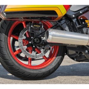Seven Sins Wave Design Floating Brake Disc Black Inner Carrier 11,5" Rear