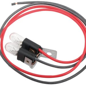 Replacement Bulb Dual socket, dual filmament, 17" lead wire () Orange Each 1