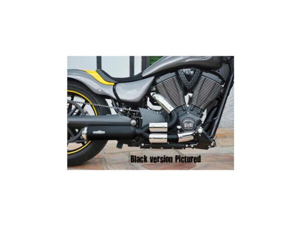 Bomb Exhaust for Low Rider Models Chrome