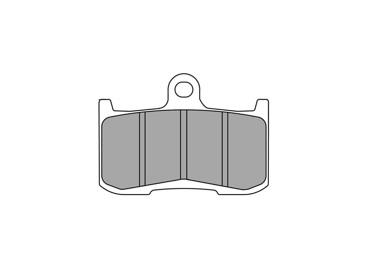 Road Sintered Brake Pads Sinter Front
