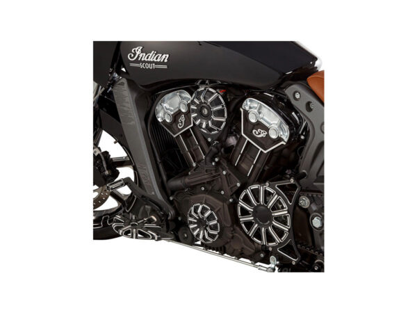 10-Gauge Stator Cover Black Anodized — изображение 2