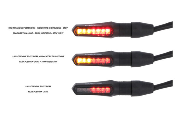 Turn indicator Task + rear position and stop light Led Approved — изображение 5